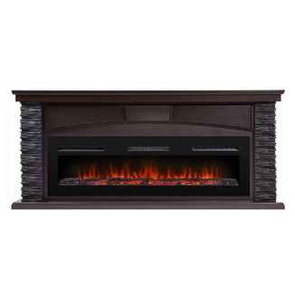 Каминокомплект Porto Long венге с очагом Electrolux Infinity EFP/P-1600ULS