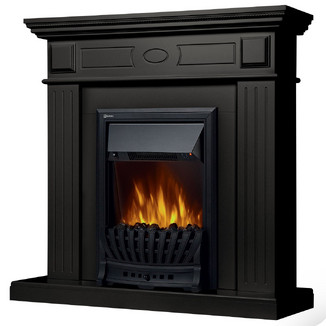 Каминокомплект Bianco Classic черная эмаль с очагом Electrolux Classic EFP/P- 1020LS