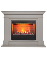Электрокамин RealFlame ONTARIO 26 BG HELIOS 26 3D латте
