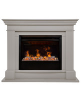 Электрокамин RealFlame ONTARIO 26 BG 3D HELIOS 26 SBG латте