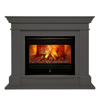 Электрокамин RealFlame ONTARIO 26 GR 3D NOVARA 26