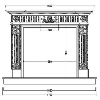 Мраморный портал Dafne II Madeira
