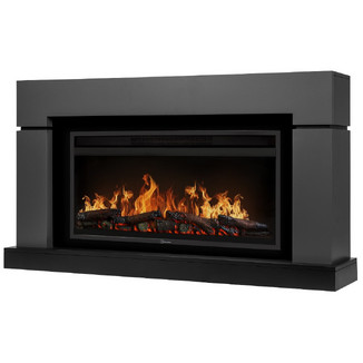 Каминокомплект Firelight Lindos 36 серый с очагом Electrolux EFP/P-3620LS Р/В