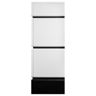 Каминокомплект Firelight Moderno 60 белый, черный с очагом Aurora RTFP/P-AR60LS