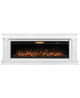 Каминокомплект Firelight Olympia 60 белый с очагом Aurora RTFP/P-AR60LS