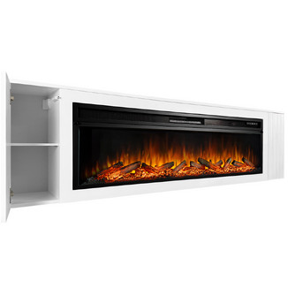 Каминокомплект тумба Madison с очагом Vision 60 LOG LED