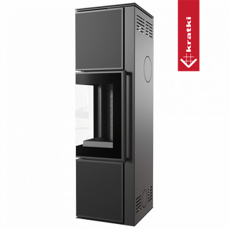 Печь Kratki PRO TORA/M 8 кВт Nero Assoluto