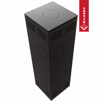 Печь Kratki PRO TORA/M 8 кВт Nero Assoluto