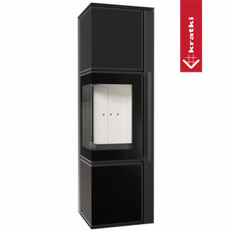 Печь Kratki PRO TORA/M 8 кВт Nero Assoluto