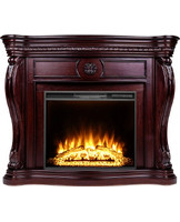 Электрокамин RealFlame Barcelona 33 AO с очагом AQUAMARINE 33