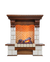 Каминокомплект Dimplex Pierre Luxe дуб с очагом Cassette 400