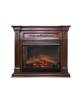 Каминокомплект Dimplex Luxemburg темный орех с очагом Symphony 30'' DF3020-INT