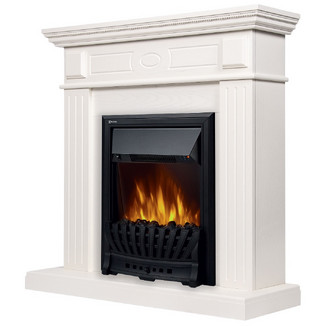 Каминокомплект Bianco Classic беленый дуб с очагом Electrolux Classic EFP/P- 1020LS