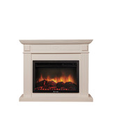 Каминокомплект Bianco 30 беленый дуб с очагом Electrolux EFP/P-3020LS N