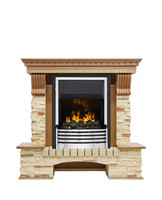 Каминокомплект Dimplex Pierre Lux дуб, сланец с очагом Flagstaff