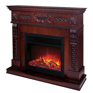 Электрокамин RealFlame Corsica Lux 26 AO с Moonblaze DeLuxe Black