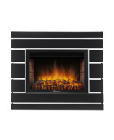 Каминокомплект Moderno 25 шпон чёрный дуб с очагом Electrolux EFP/P-2520LS N