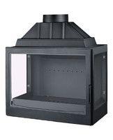 Топка LCI 7 GFLR, два боковых стекла (Liseo Castiron)