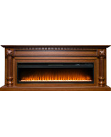 Каминокомплект Edinburg 60 с очагом Vision 60 LED орех