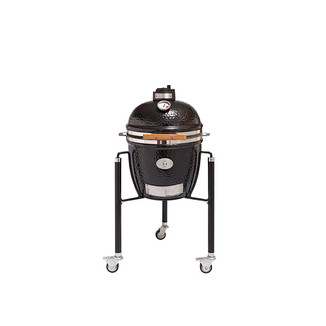 Керамический гриль MONOLITH Junior Black 2.0 (на ножках)