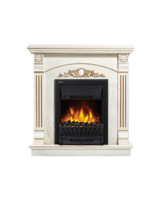 Каминокомплект Barocco Classic белый дуб с золотой патиной с очагом ELECTROLUX Classic EFP/P- 1020LS