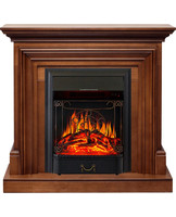 Каминокомплект Bradford с очагом Majestic FX Black орех