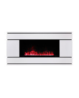 3D электрокамин VEGA CST 1000 WT с очагом Cassette 1000 3D LED RGB