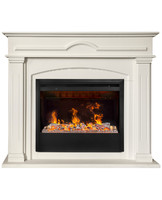 3D электрокамин RealFlame Mirra 26 WT с Helios 26 SBG 3D