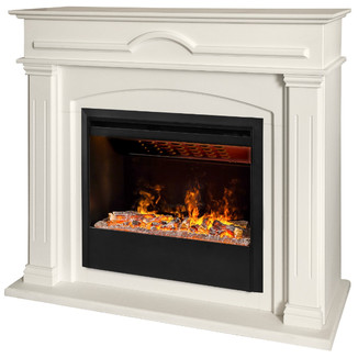 3D электрокамин RealFlame Mirra 26 WT с Helios 26 SBG 3D