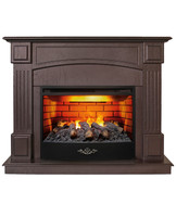3D электрокамин RealFlame CAROLINA MARBLE 25.5 DN с 3D Firestar 25,5