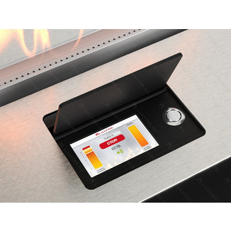 Автоматический биокамин Lux Fire Smart Flame 2000 RC INOX